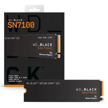 Imagem de HD SSD M.2 Western Digital WD Black SN7100 1Tb NVME Gen4 72506900Mbs 7