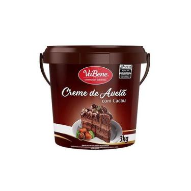 Imagem de Creme De Avela Com Cacau 3kg Vabene