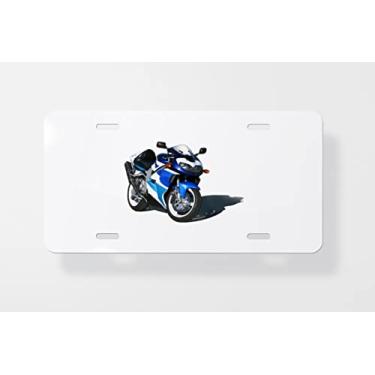 Imagem de Capa para placa de carro para motocicleta 1 - Capa para placa de carro - Capa para moldura da placa de carro 15 x 30 cm