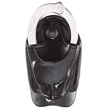 Imagem de Aker Leather 607 D.M.S. (série de montagem dupla), preta, serve para algemas de corrente padrão