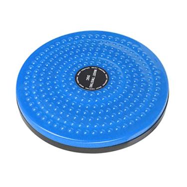 Imagem de Prato para Prancha de cinturo Fitness Exercício Massagem Prato de para Pés, Azul