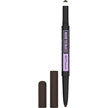 Imagem de Maybelline New York Maybelline Express Brow 2-in-1 Pencil and Powder, Black Brown, 0.02 Fl. Ounce, 262 Black Brown, 0.02 fluid_ounces (Pack of 2)