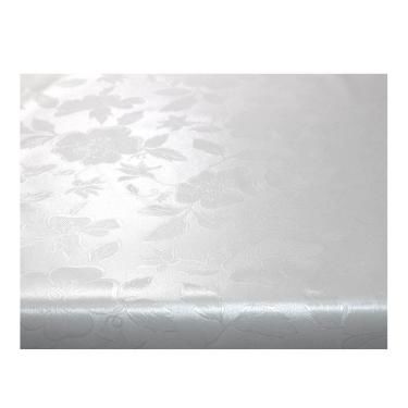 Imagem de 1 Toalha De Mesa Térmica Pvc Impermeável Branca S 0,70 X 1,00