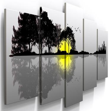 Imagem de Quadros Decorativos Paisagem Violão Quarto 6