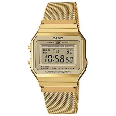 Imagem de Relógio casio vintage unissex dourado A700WMG-9ADF