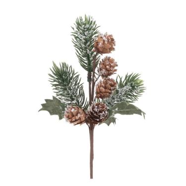 Imagem de Pick Folhas Pinhas Mrr/vrd Com 1 Un 25x12x11cm 1025962