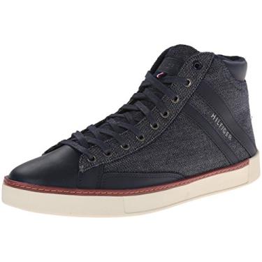 Imagem de Tommy Hilfiger Tmkerman4 Oxford masculino, Azul-marinho 404, 9