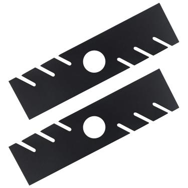 Imagem de Karbay Lâmina de afiador 40-002 (20,32 x 5,08 cm), compatível com O-regon Gator, Echo Stihl Husqvarna Ryobi Redmax Edger com orifício central de 2,54 cm
