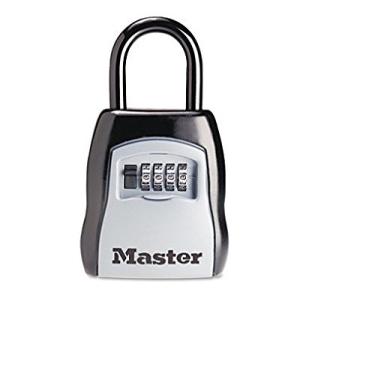Imagem de Caixa de armazenamento de chave de acesso selecionada Master Lock 5400D com trava de combinação própria (pacote com 4)
