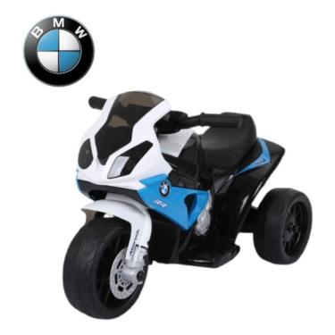 Imagem de Mini Moto Elétrica Infantil BMW Azul - 6v