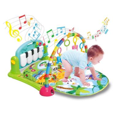Imagem de Tapete ginàsio de atividades para bebê piano musical - kitstar
