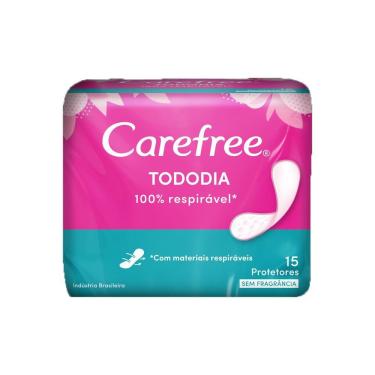Imagem de Protetor Diário Carefree Todo Dia sem Perfume com 15 unidades