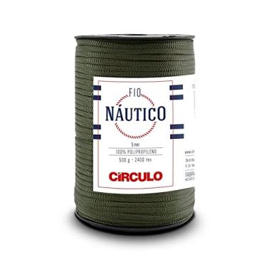 Imagem de Fio Náutico Circulo 5mm 500g Cor: 5368 - MILITAR