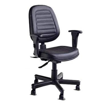 Imagem de Martiflex Cadeira Escritório Diretorzinho BackSistem Ergonômica e Braço Reguláveis Preta