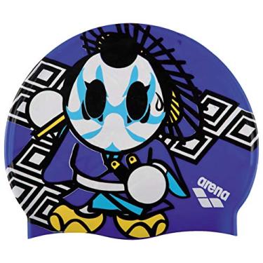 Imagem de Arena Touca Infantil Kun Cap Samurai, Azul