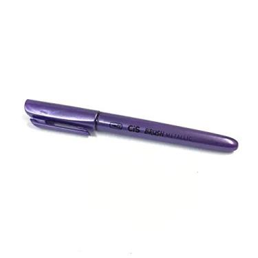 Imagem de Caneta brush roxo metalizado Cis