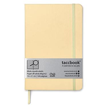 Imagem de Caderno Quadriculado taccbook® Amarelo (pastel) 14x21 Ríg.