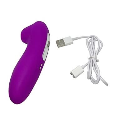 Imagem de Vibrador Clitoriano Masturbador Feminino Estimulador Sexual De Clitoris Manilos Anal Portátil Recarregável USB 7 Modos De Pulsação