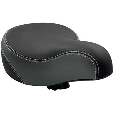 Imagem de Banco Selim Sela Elleven Extra Largo Confortável Preto/Cinza