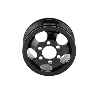 Imagem de Adaptador de cubo de roda RC, cubo de roda de carro de controle remoto Fácil montagem confiável Durável para DIY para RC para WPL 1/16(Preto)