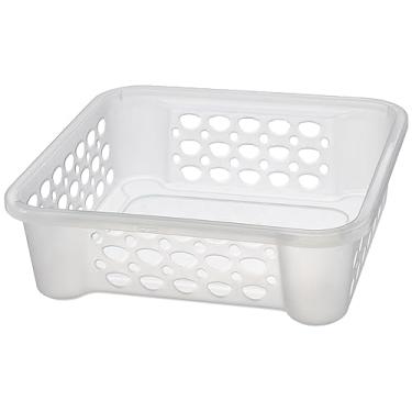 Imagem de Sanremo - Cesto Organizador Plástico Empilhável de 1,6 Litros, Linha Moolti