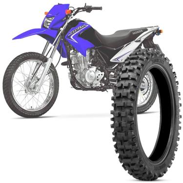 Imagem de Pneu Moto Nxr Bros 125 100/90-17 55m Traseiro Tt Tmx Trilha