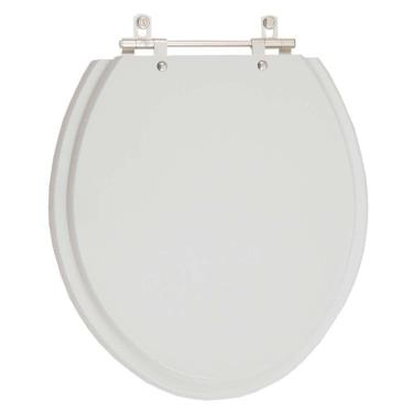 Imagem de Assento Sanitario Poliester Cinza Claro Para Vaso Logasa