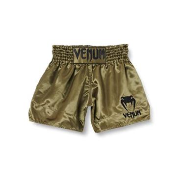Imagem de Venum Short masculino clássico de Muay Thai - cáqui/dourado, XGG