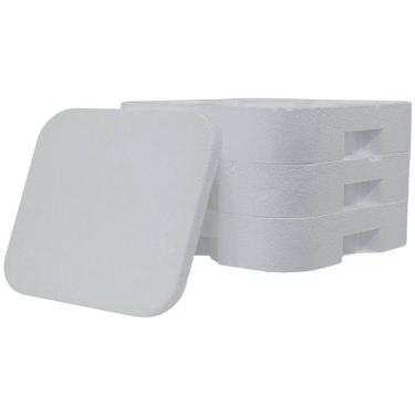 Imagem de Transporte Com 3 Bases E 1 Tampa De Isopor P/ Marmitex Nº 8