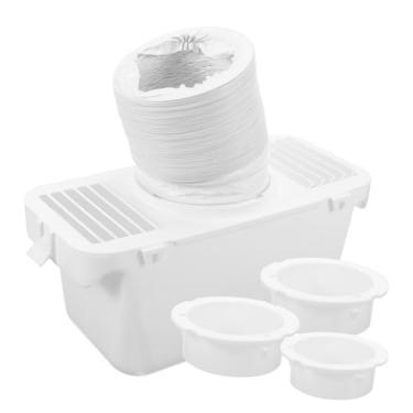 Imagem de UKCOCO 1 Conjunto De Kits De Mangueira Balde De Água Kit De Ventilação Do Secador Interno Kit De Conector De Ventilação Secador De Ventilação Doca Parte Kit De Conector De Placa De