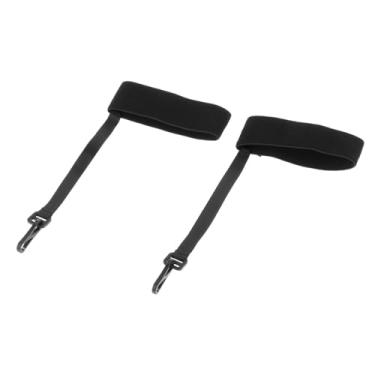 Imagem de Dynwave 2x luvas de esqui cinta esporte luva cinta adulto acessórios mitten algemas cintas para esqui montanhismo esportes, preto