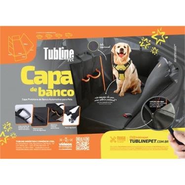 Imagem de Tubline Capa Pet Protetora De Banco Automotiva Tubline