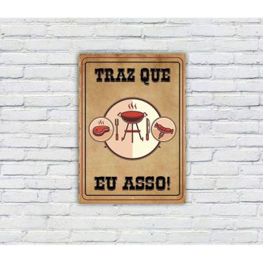 Imagem de Placa Decorativa MDF Cantinho do Churrasco 20