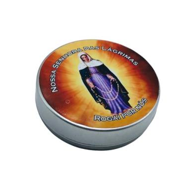 Imagem de Latinha Porta Terço Nossa Senhora das Lágrimas