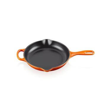 Imagem de Le Creuset Skillet Redonda 23 cm com Alça Ferro Fundido Esmaltado Signature Laranja