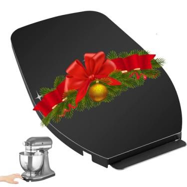 Imagem de Misturador deslizante para batedeira KitchenAid de 4,5 a 5 litros, bandeja deslizante de utensílios de cozinha, bandeja deslizante com rodinhas suaves para batedeira de suporte de cabeça inclinada, mixer artesanal KitchenAid