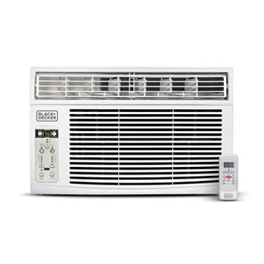 Imagem de BLACK+DECKER Ar condicionado de janela de 12000 BTU, unidade de janela CA esfria até 550 pés quadrados, unidade CA de janela com controle remoto, 3 velocidades de resfriamento e função apenas de