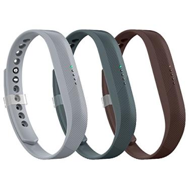Imagem de AIUNIT Pulseira de substituição para Flex 2 compatível com Flex 2, acessórios modernos, esportivos, fitness com fecho para Flex 2, pacote com 3, homens, mulheres, adolescentes, crianças, pequenas, sem