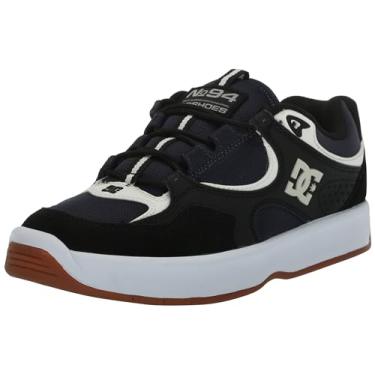 Imagem de DC Kalynx Zero Tênis de skate casual masculino, Preto/Preto/Azul, 39