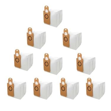 Imagem de Pacote com 10 sacos de pó de substituição para iHome AutoVac Nova Self Empty iHRV6 iHRV11 iHRV14 Robot Vacuum Bag Parts Accessories (não serve para Nova S1 Pro)