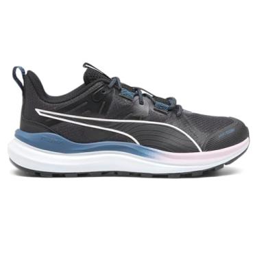 Imagem de PUMA Tênis feminino Reflect Lite Trail, Puma Preto e prateado Mist-Ocean Tropic, 40