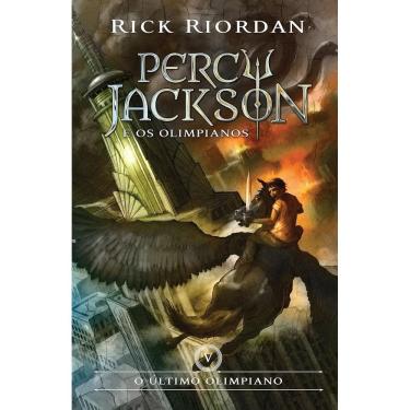 Imagem de PERCY JACKSON &amp; OS OLIMPIANOS - VOL 05 - O ULTIMO OLIMPIANO - CAPA NOVA