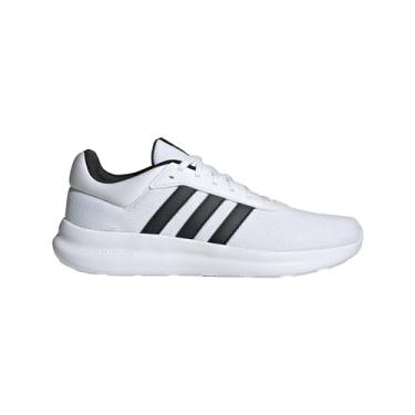 Imagem de adidas Tênis masculino Lite Racer 4.0, Branco/Preto/Preto, 42