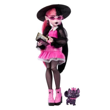 Imagem de Monster High Draculaura Novo Visual Com Pet - Mattel