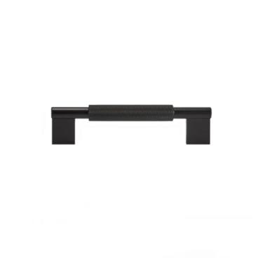 Imagem de Armário de latão escovado em latão sólido, aparelho longo, barra de tração, móveis, porta de geladeira, alça de cozinha, ch050, blk, 128150