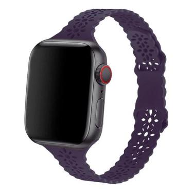 Imagem de Pulseira Silicone Renda Compatível com Apple Watch - Baú do Viking, Pr