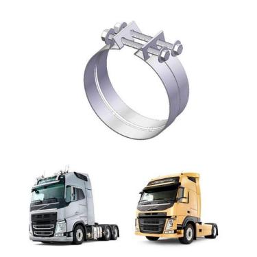Imagem de Abraçadeira Tubo Flexível Volvo Todos Modelos Original 5p - Fado