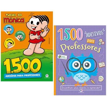 Imagem de KIT 3000 Adesivos Professores + Turma da Mônica - Ciranda Cultural