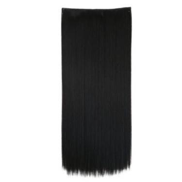 Imagem de Aplique Tic Tac Liso idêntico ao cabelo humano 70cm - GM HAIR, Castanh