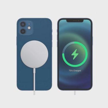 Imagem de Carregador Magsafe Charger Indução Magnético Sem Fio compativel Iphone